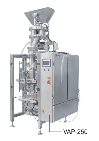 CBFI® VAP-250 صنعتی عمودی خودکار آئس پیکنگ مشین